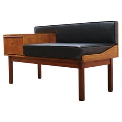 Mid Century Modern Vintage Telephone End Table by Chippy Heath Danish Style