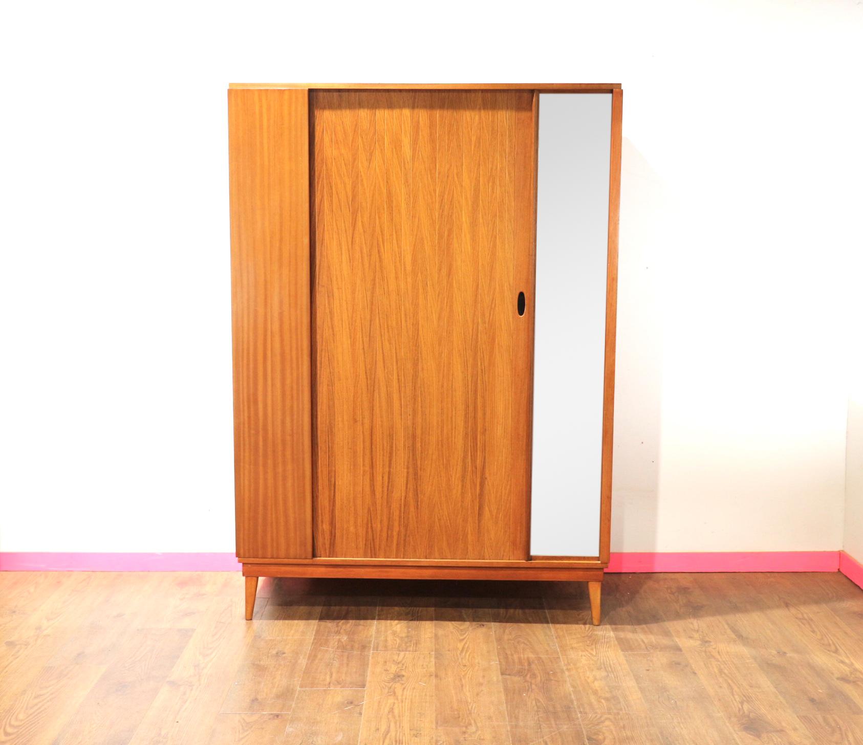 20th Century Mid Century Modern Vintage Triple Armoire by Austinsuite Danish Style