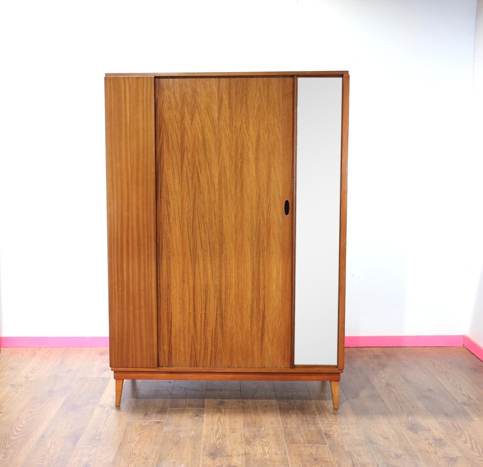 Mid Century Modern Vintage Triple Armoire by Austinsuite Danish Style 2