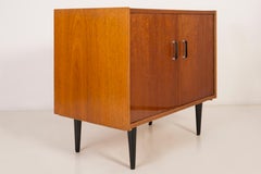 Mid-Century Modern Vintage TV Table or Sideboard, Wood, Poland, 1960