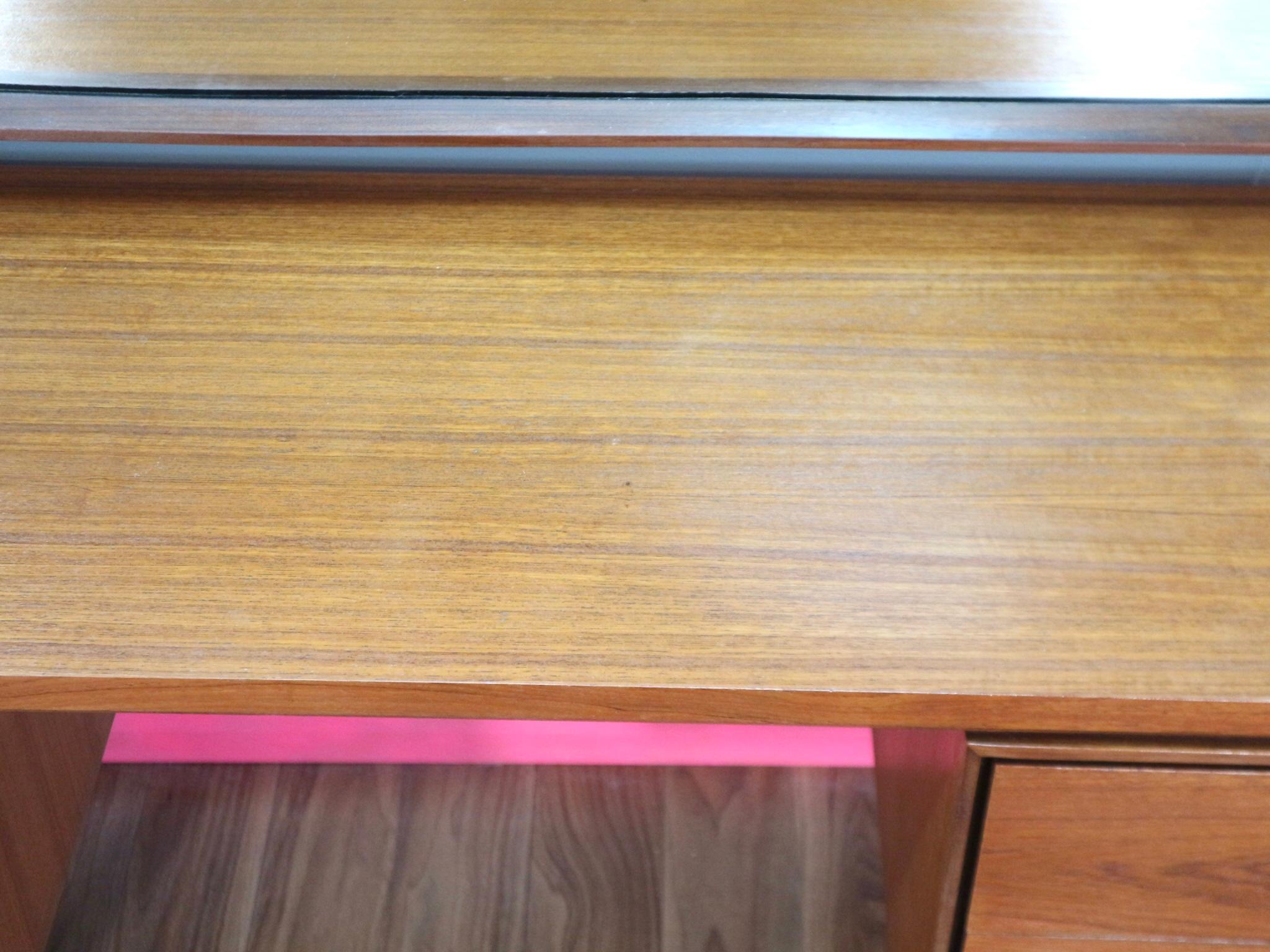 Mid-Century Modern Vintage Vanity Desk by lB Kofod Larsen for G Plan Danish 4