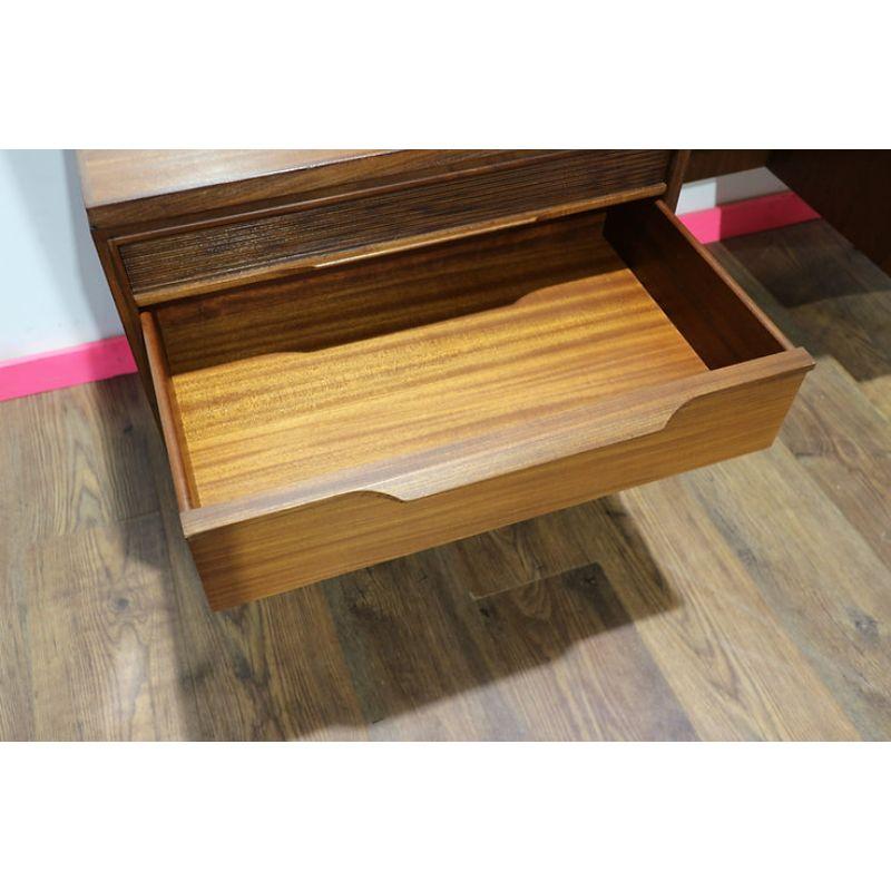 Mid Century Modern Vintage Vanity Desk by White and Newton Danish Style 2
