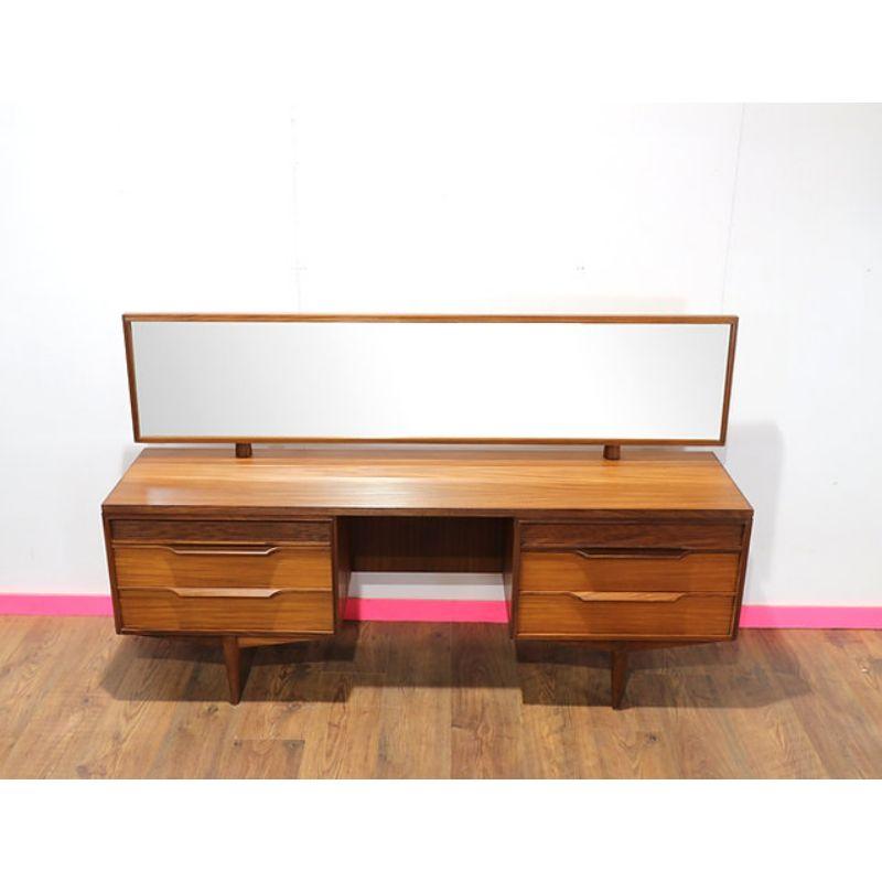 Mid Century Modern Vintage Vanity Desk by White and Newton Danish Style 4