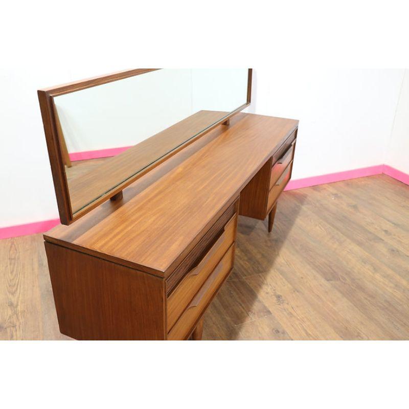 Mid-Century Modern Mid Century Modern Vintage Vanity Desk by White and Newton Danish Style