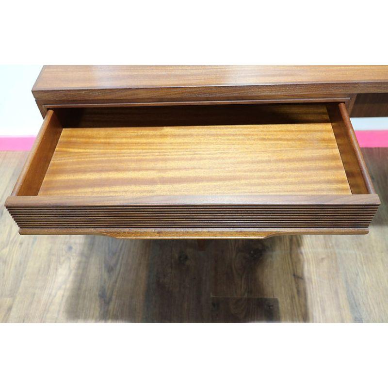 Mid Century Modern Vintage Vanity Desk by White and Newton Danish Style 1