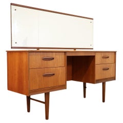 Mid Century Modern Vintage Vanity Dresser Desk by Homeworthy
