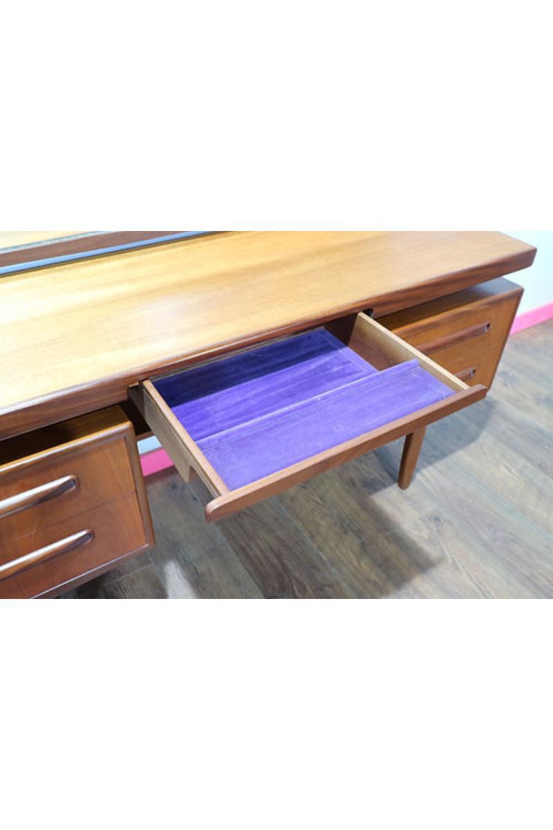 Teak Mid Century Modern Vintage Vanity Table Desk By Victor Wilkins For G Plan Danish