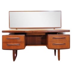 Mid Century Modern Vintage Vanity Table Desk By Victor Wilkins For G Plan Danish