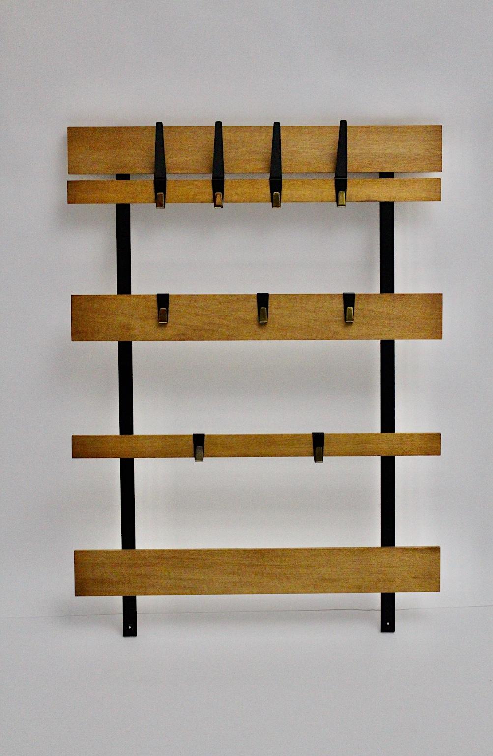 mid century modern coat rack