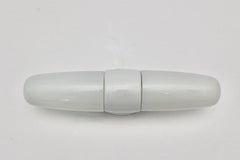 Mid-Century Modern Vintage White Ceramic Glass Sconce Wilhelm Wagenfeld 1950s