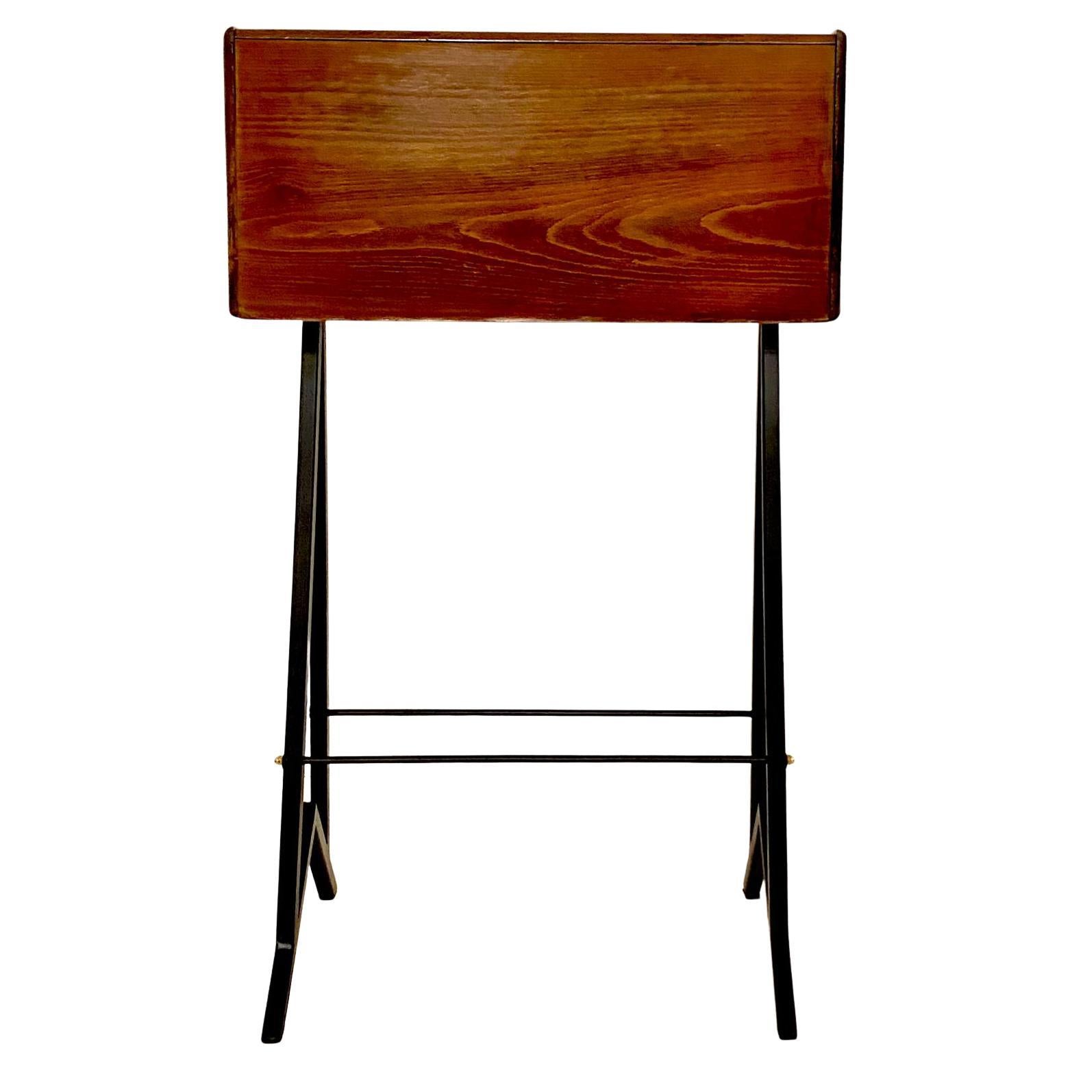 Italiano Tavolo consolle in legno vintage del Mid Century Modern, Fimsa Italia, anni '60 in vendita