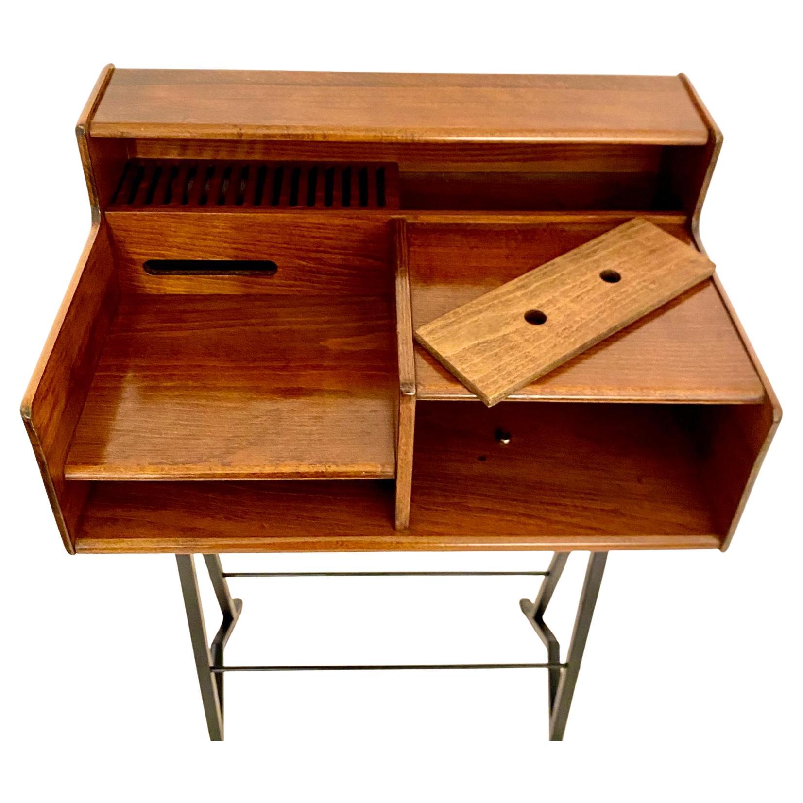 Tavolo consolle in legno vintage del Mid Century Modern, Fimsa Italia, anni '60 in vendita 2