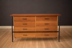 Mid-Century Modern Vista of California Kommode aus Mahagoni und Stahl von Don Knorr