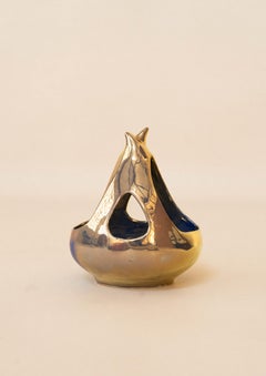 Mid-Century Modern Vitrified Vase by Carlo Hauner & Ernesto Hauner, 1950s