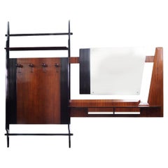 Mid-century modern Vittorio Dassi Console table and coat rack