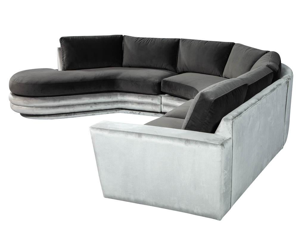 Mid-Century Modern Sectional Sofa 5