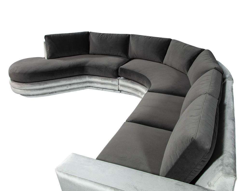 Mid-Century Modern Sectional Sofa 6