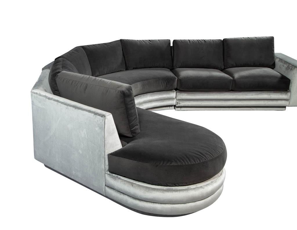 Mid-Century Modern Sectional Sofa 7