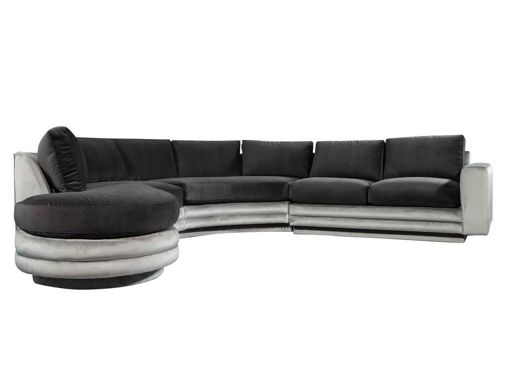 Mid-Century Modern Sectional Sofa 9