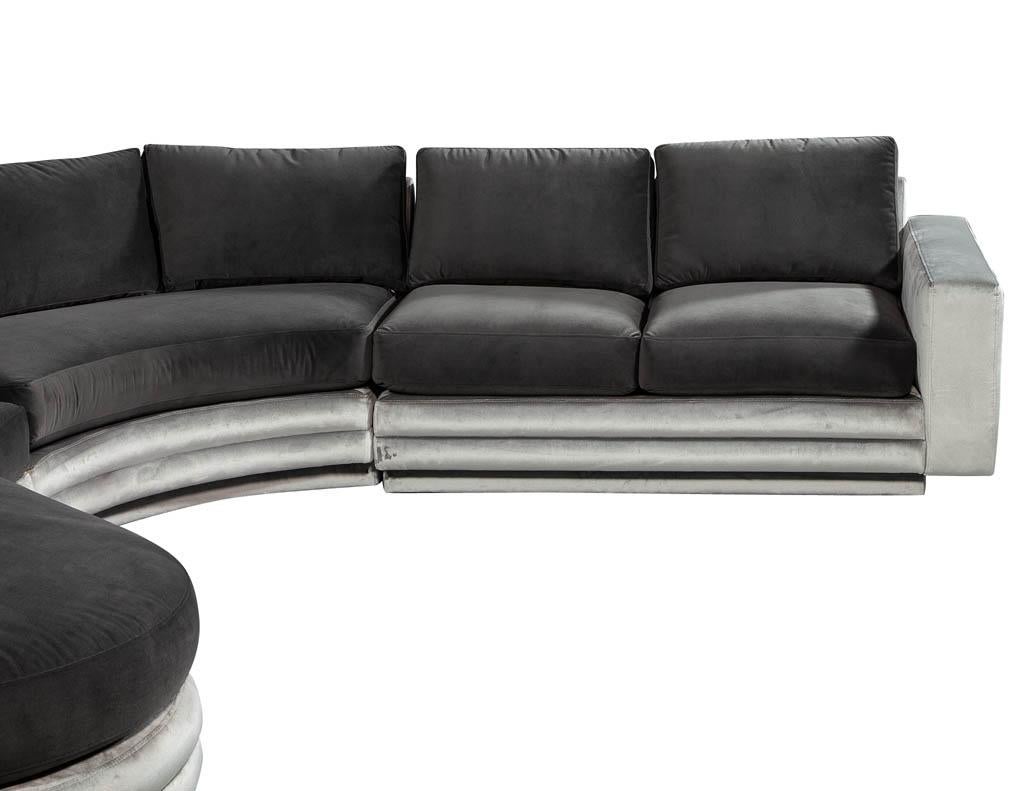 Mid-Century Modern Sectional Sofa In Excellent Condition In North York, ON