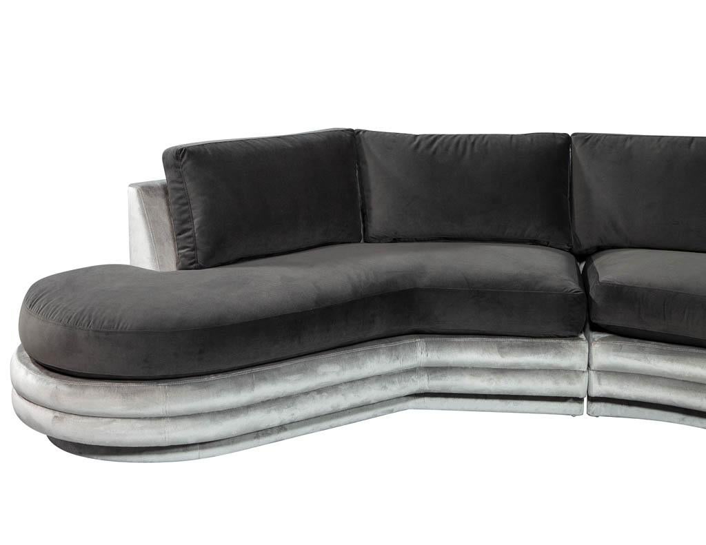 Mid-Century Modern Sectional Sofa 1