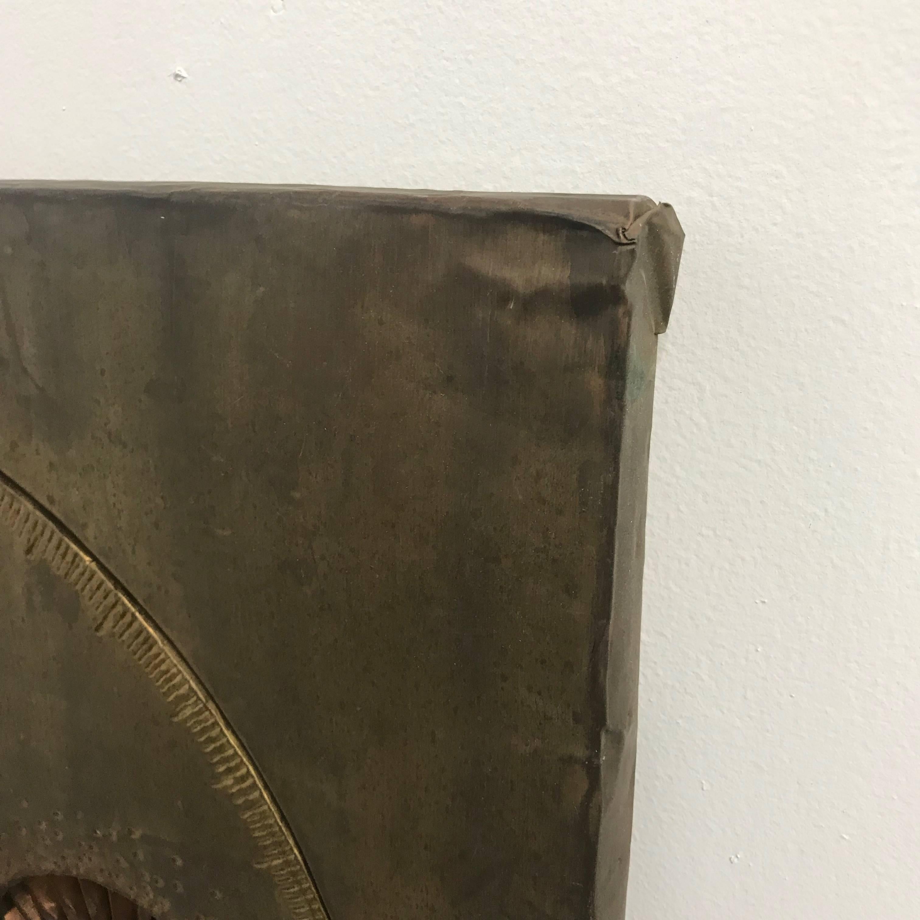 Abstrakte brutalistische Kunst aus der Jahrhundertmitte von Don Freedman im Zustand „Gut“ in Chula Vista, CA