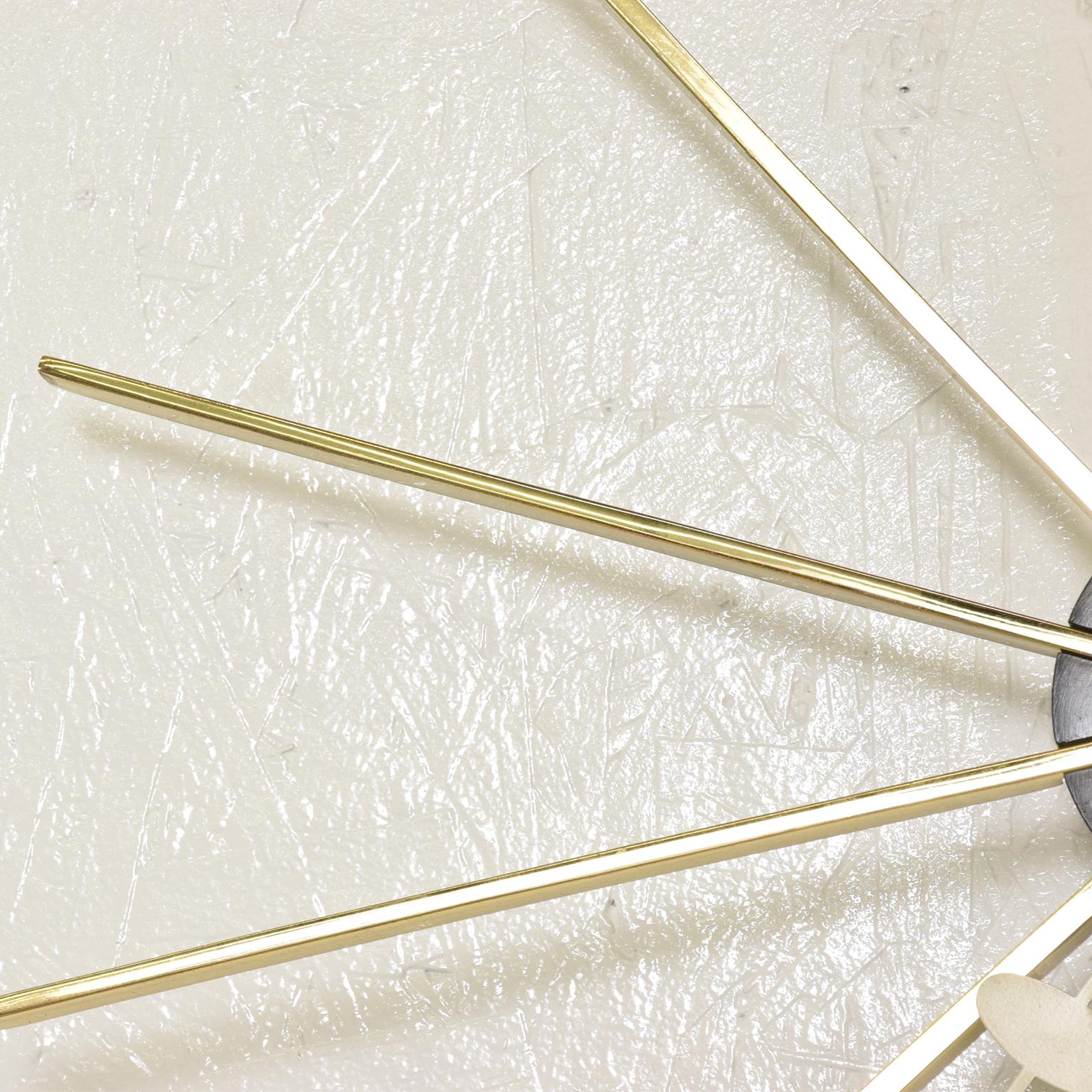 Metalwork Mid-Century Modern Wall Clock by George Nelson for Howard Miller