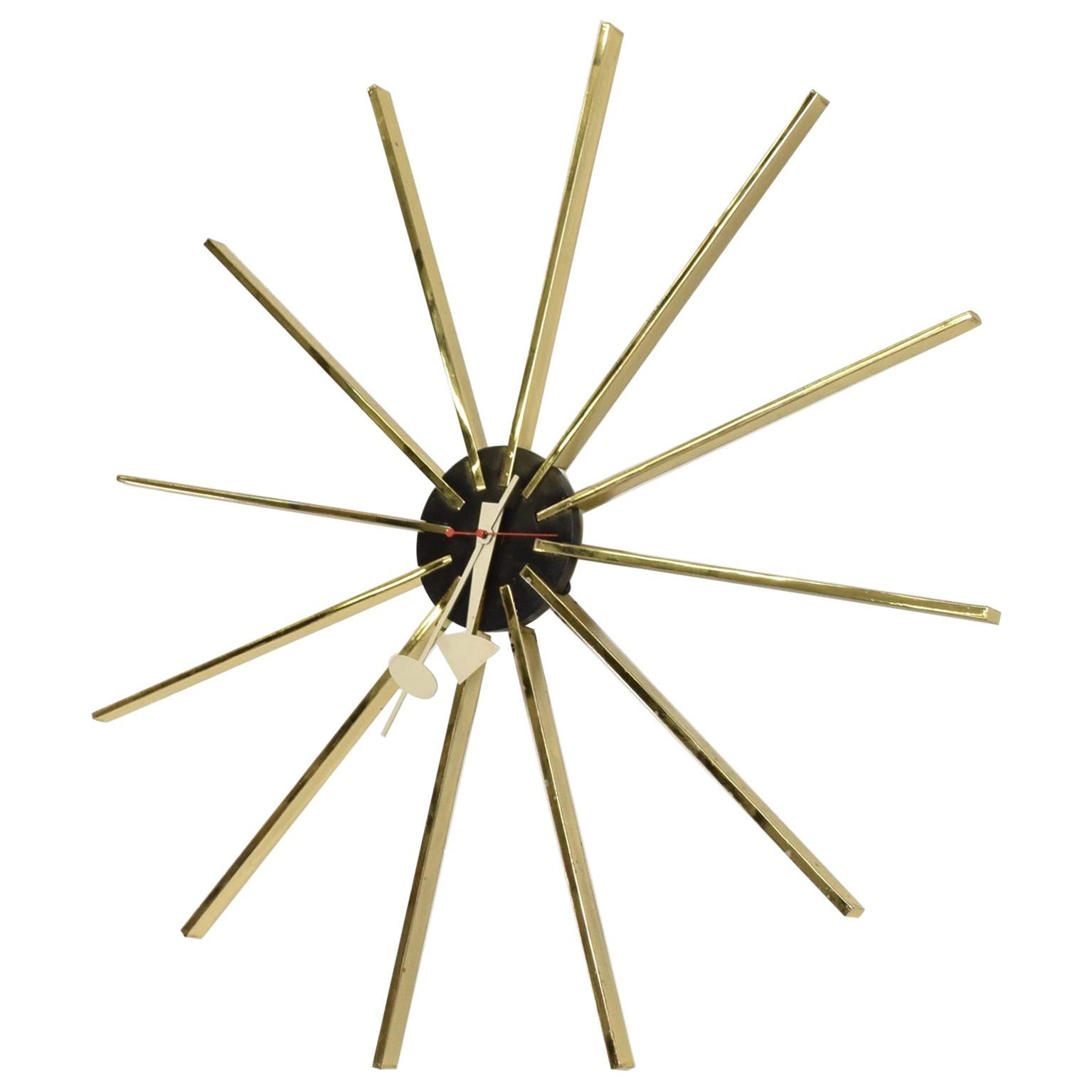 Mid-Century Modern Wall Clock by George Nelson for Howard Miller