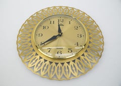 Mid-Century Modern Wall Clock by Meister Anker, 1960s Germany