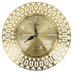 Mid-Century Modern Wall Clock by Meister Anker, 1960s Germany