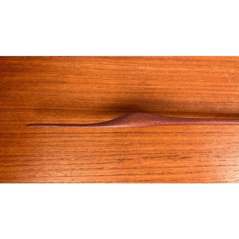 Mid-Century Modern Oiseau Wall&Deco en teck, modernité du milieu du siècle, années 1960 en vente