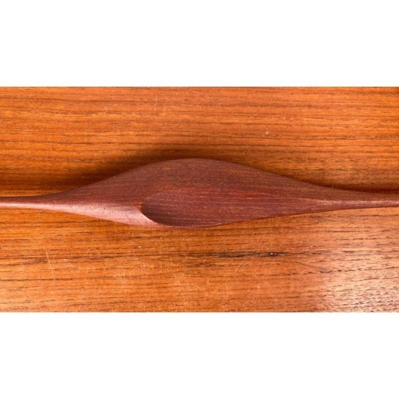 Oiseau Wall&Deco en teck, modernité du milieu du siècle, années 1960 en vente 1