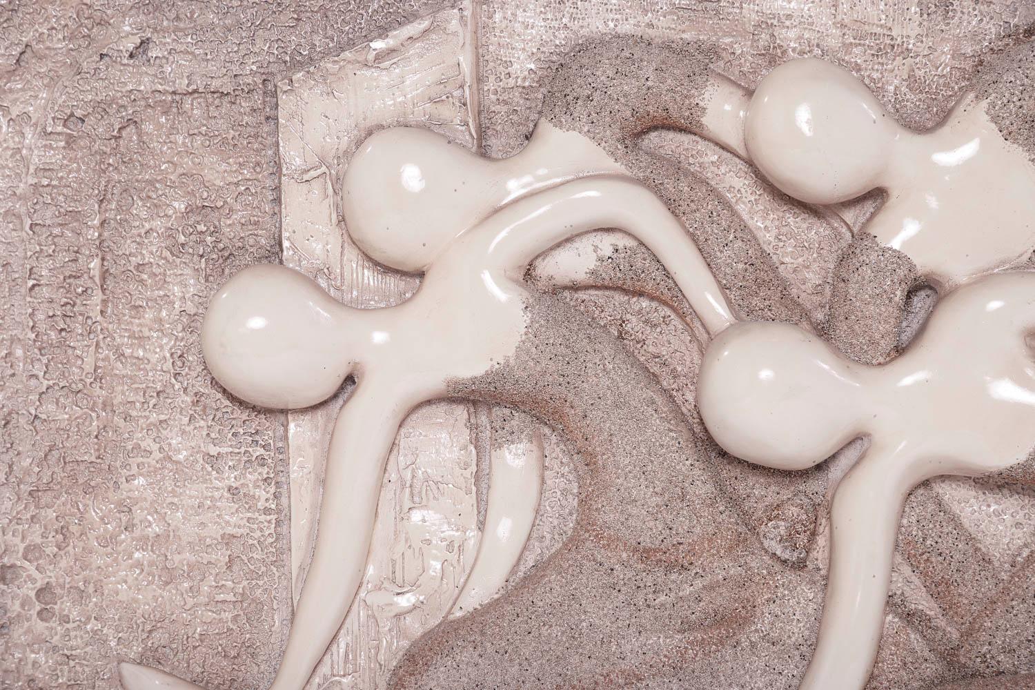 Mid-Century moderno Scultura a rilievo da parete Finesse, moderna di metà secolo in vendita