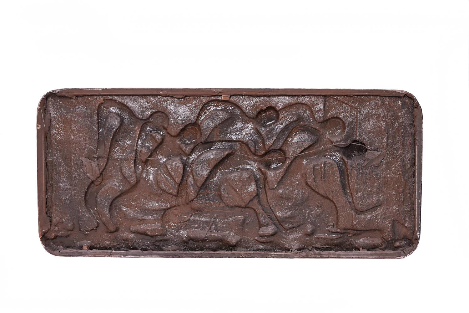 Mid-Century Modern Wall Finesse Relief Sculpture For Sale 1