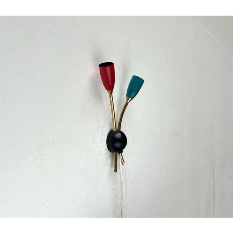 Mid-Century Modern Wall Lamp, 1950s For Sale 5