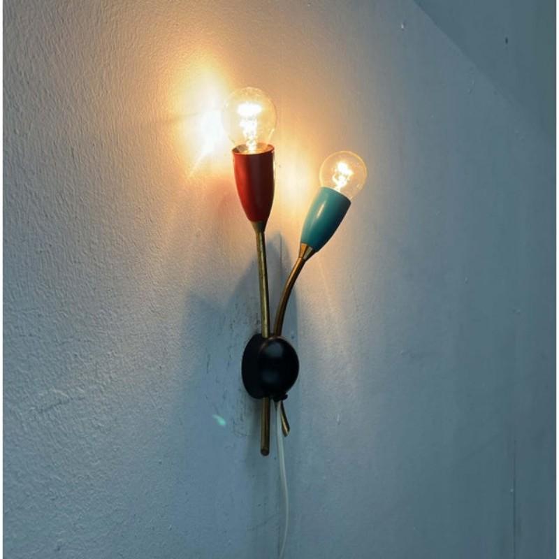 Mid-Century Modern Wall Lamp, 1950s For Sale 6