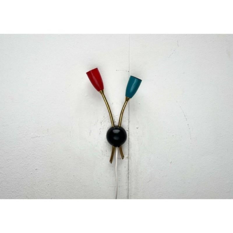 Mid-Century Modern Wall Lamp, 1950s For Sale 9