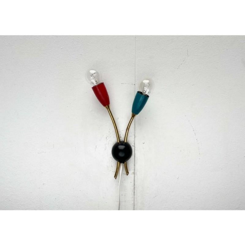 Mid-Century Modern Wall Lamp, 1950s For Sale 11