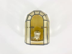 Mid-Century Modern Wall Lamp by Glashütte Limburg, 1960s