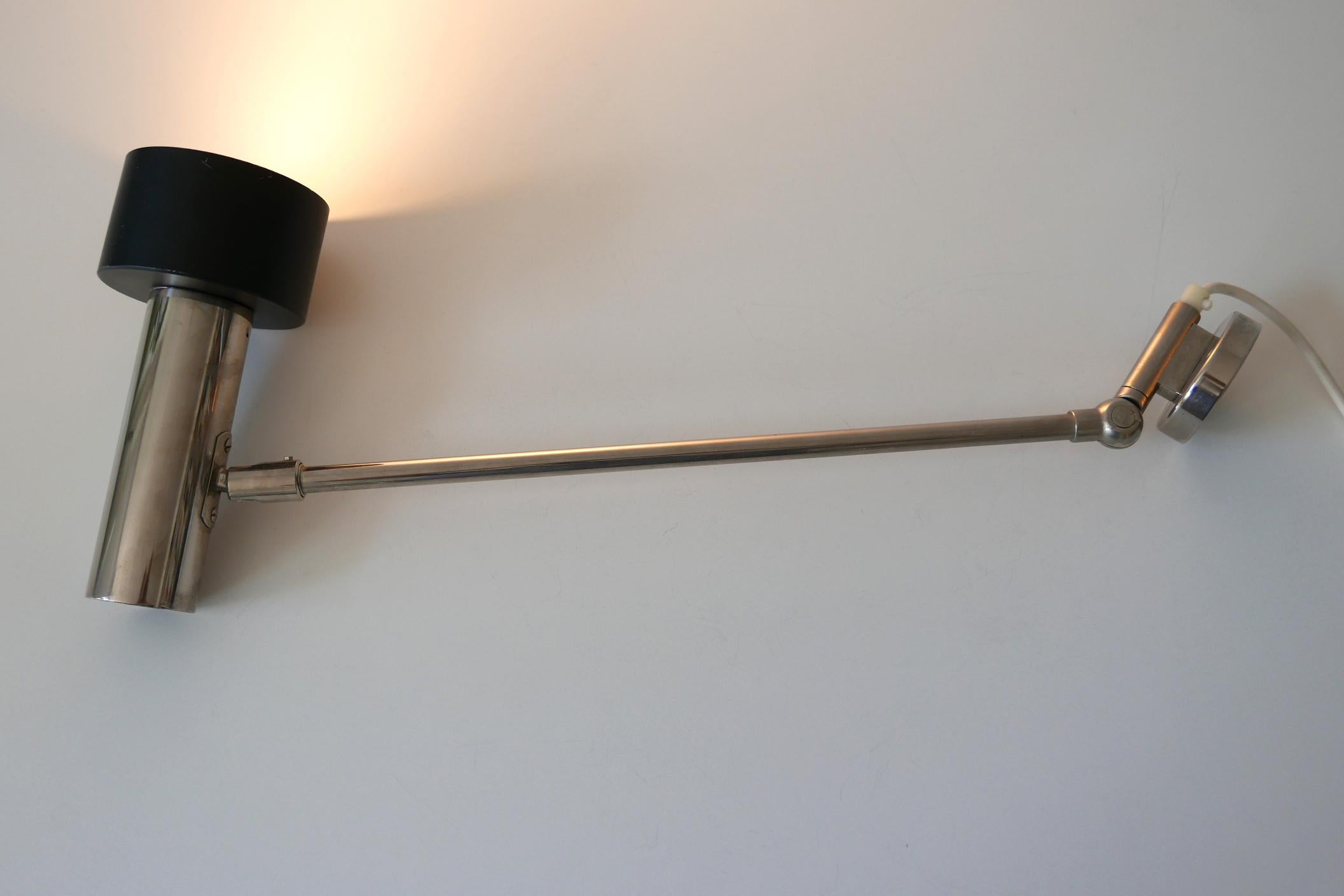 Mid-Century Modern Wall Lamp or Task Light by Beisl 1960s Germany For Sale 3