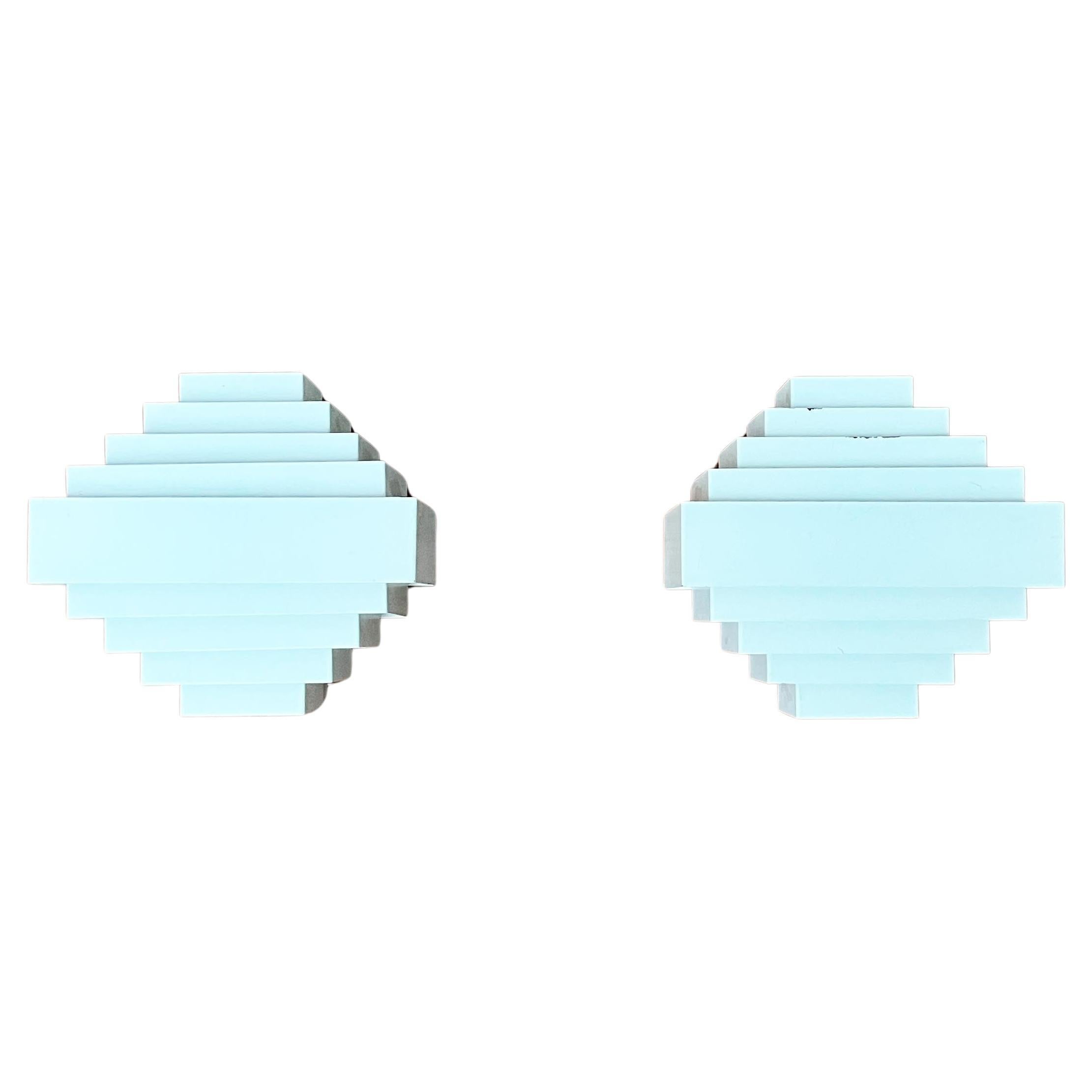 Mid-Century Modern Wall Lamps by Jules Wabbes for AB Madsen & E. Larsen, 1960s