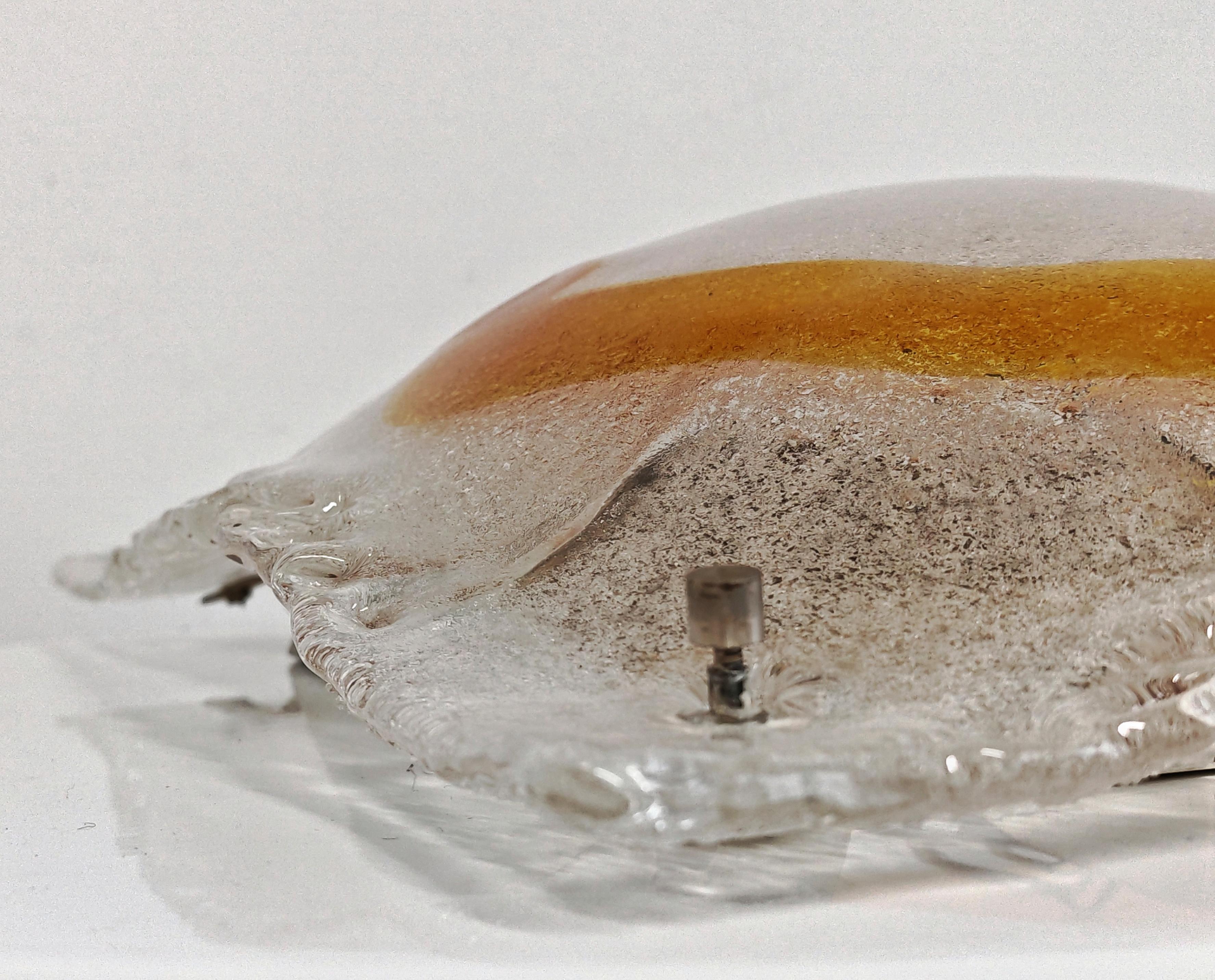 Applique ou affleurant moderne du milieu du siècle par Mazzega, Italie, années 1970 en vente 4