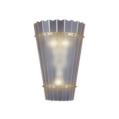 Mid-Century Modern Wall Light with Acrylic Shade "Aphrodite", Re Edition