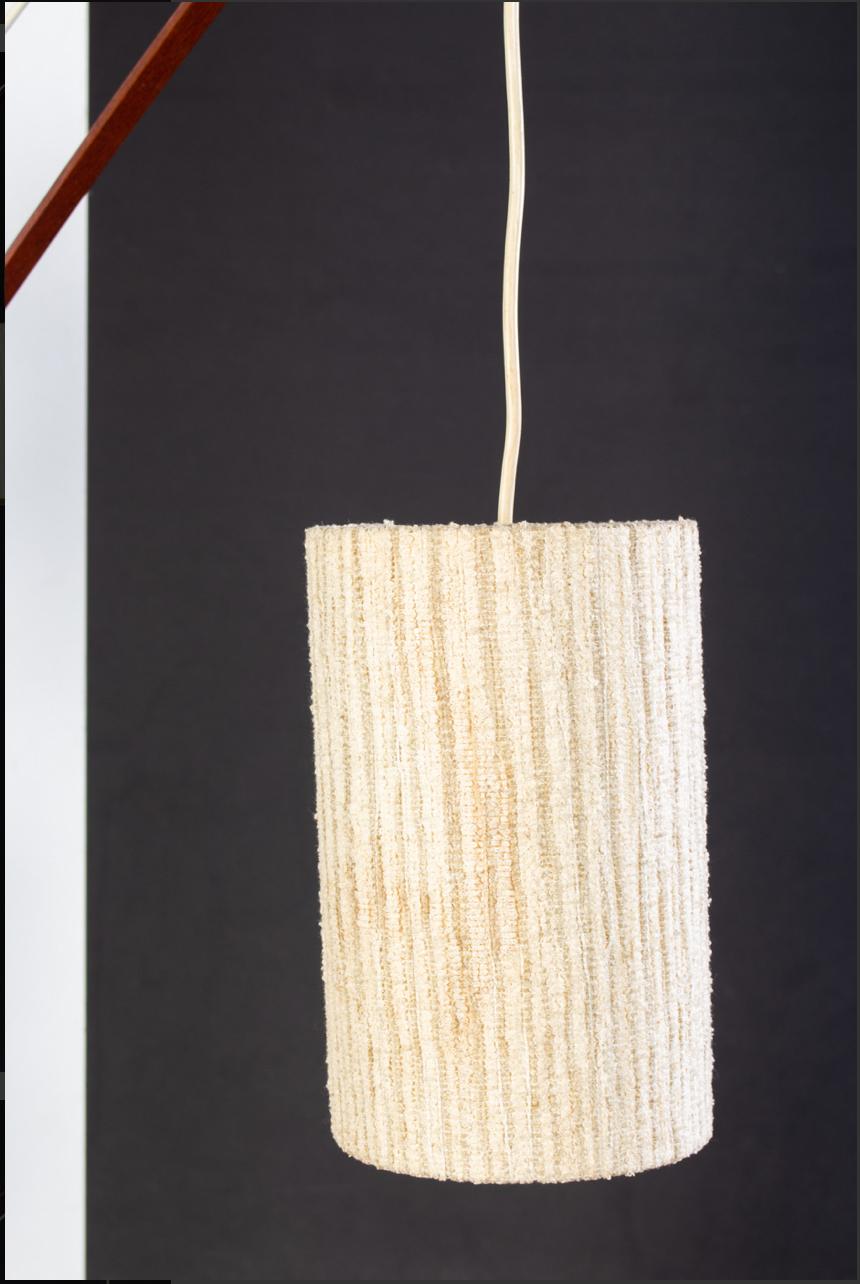 Mid-Century Modern Wall Light with coconut counterweights by Rupprecht Skrip 7