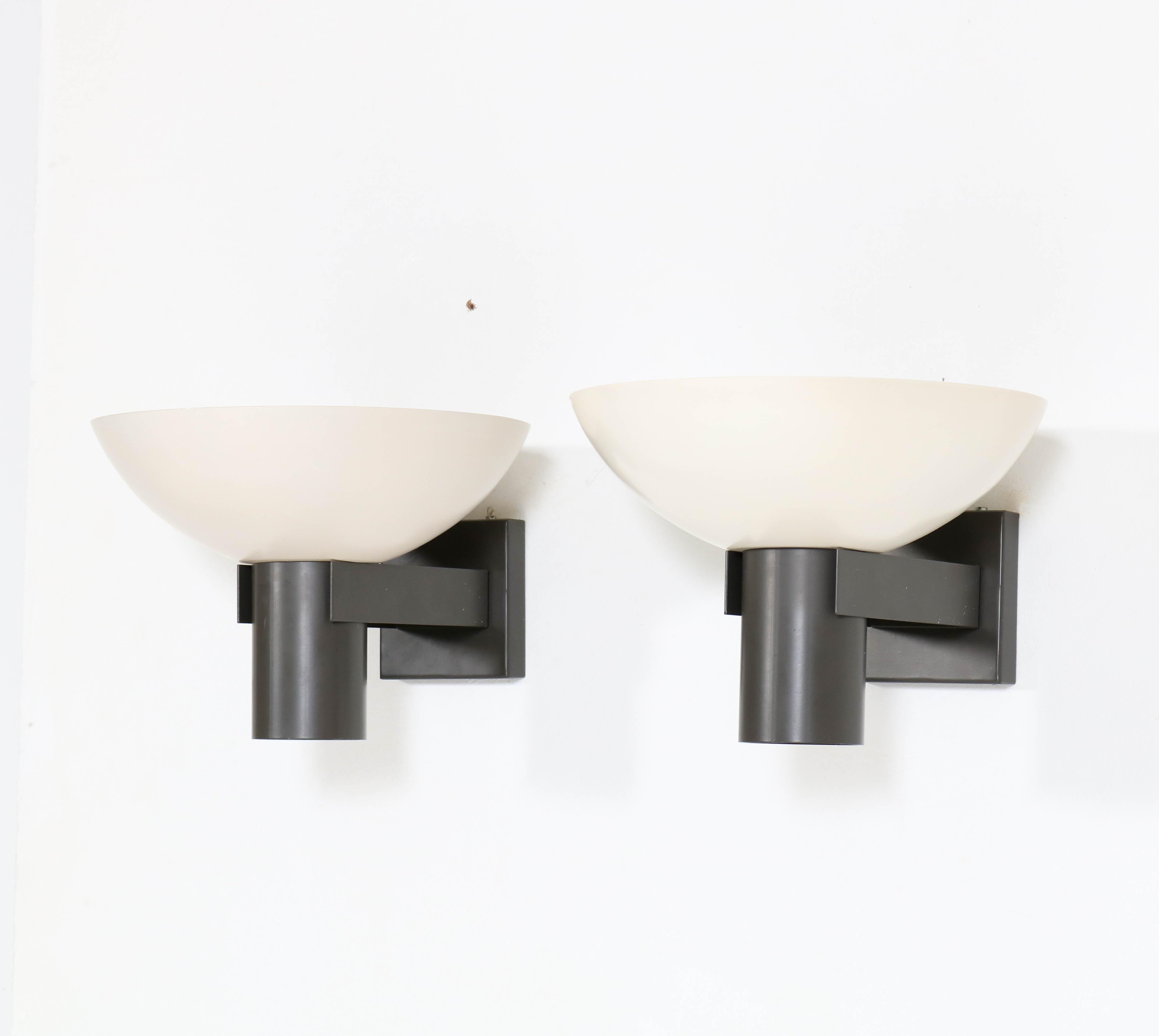 Dutch Mid-Century Modern Wall Lights Model ND 60D/00 by Louis Kalff for Philips, 1964