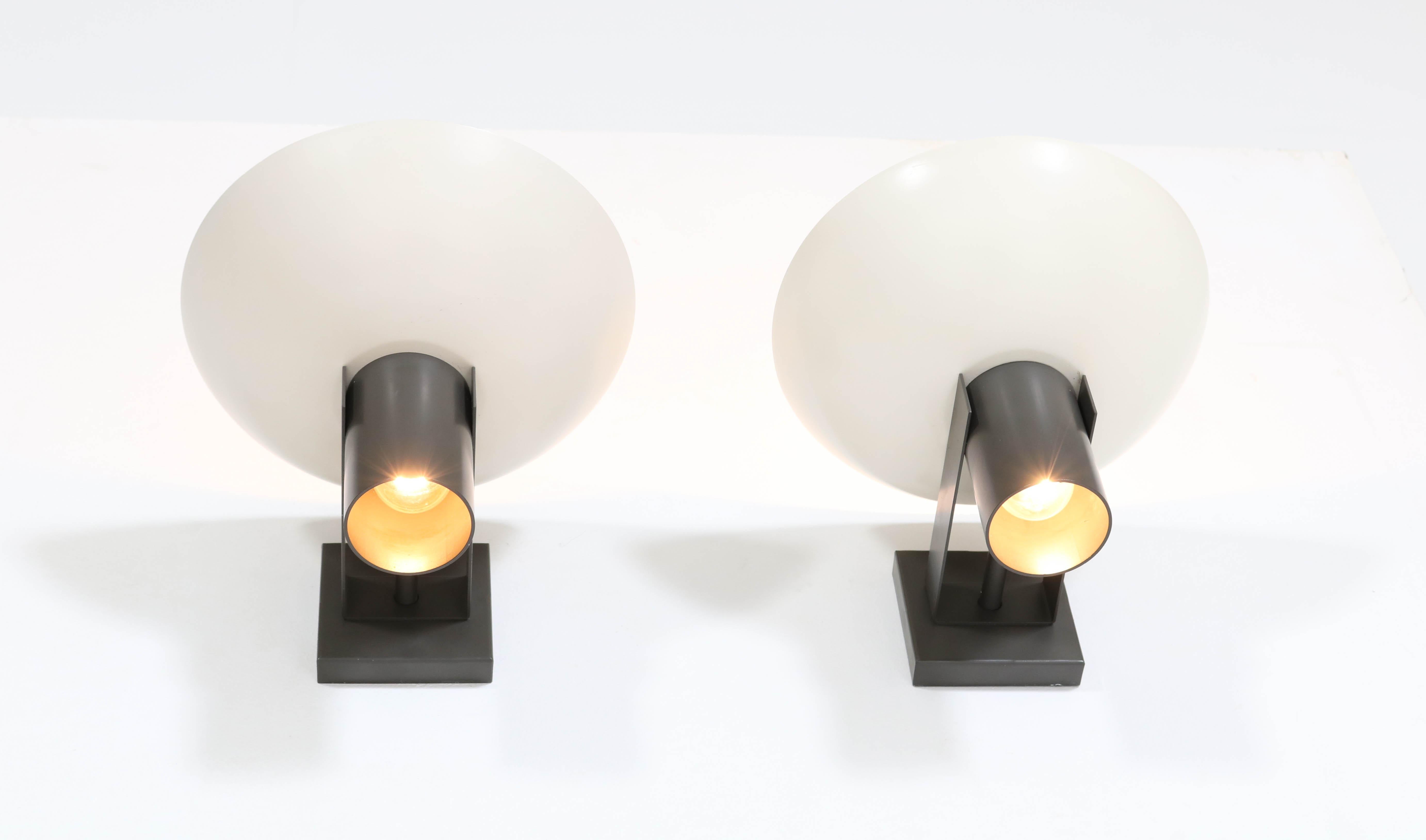 Mid-20th Century Mid-Century Modern Wall Lights Model ND 60D/00 by Louis Kalff for Philips, 1964