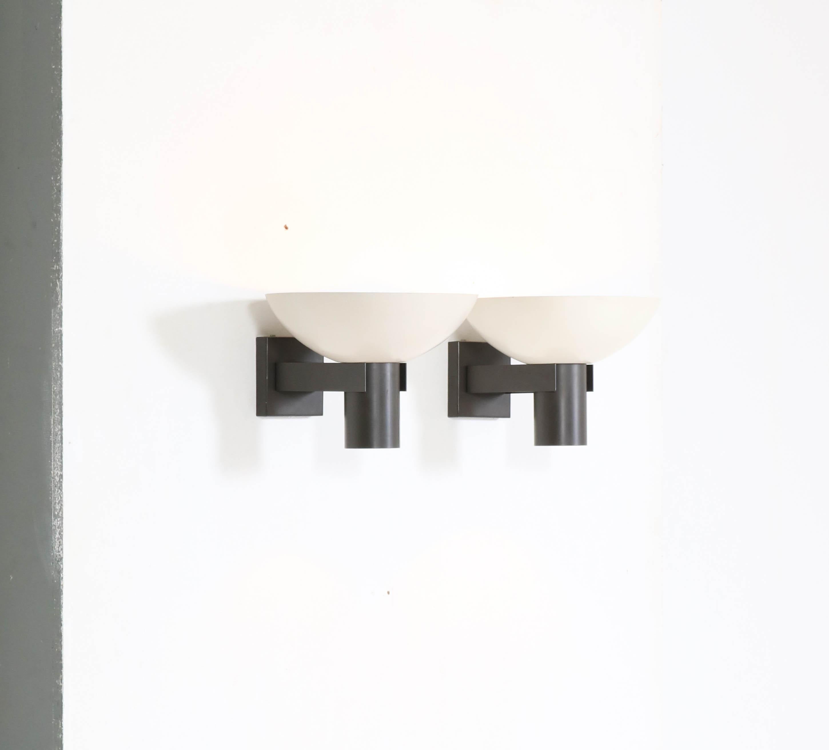 Mid-Century Modern Wall Lights Model ND 60D/00 by Louis Kalff for Philips, 1964 1
