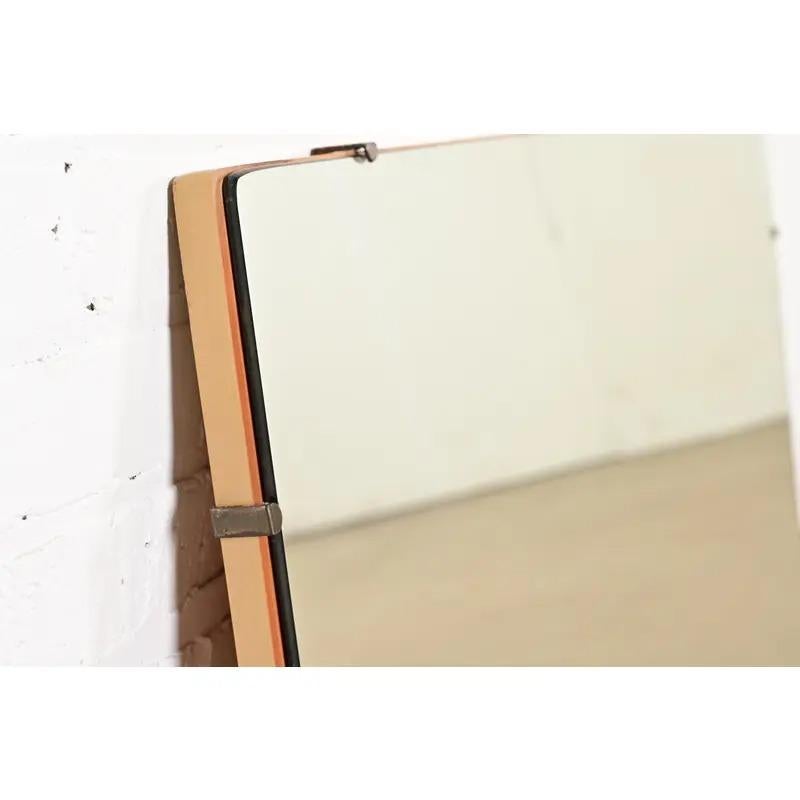 Espejo de pared moderno de mediados de siglo, circa 1950 en Bueno estado para la venta en South Bend, IN