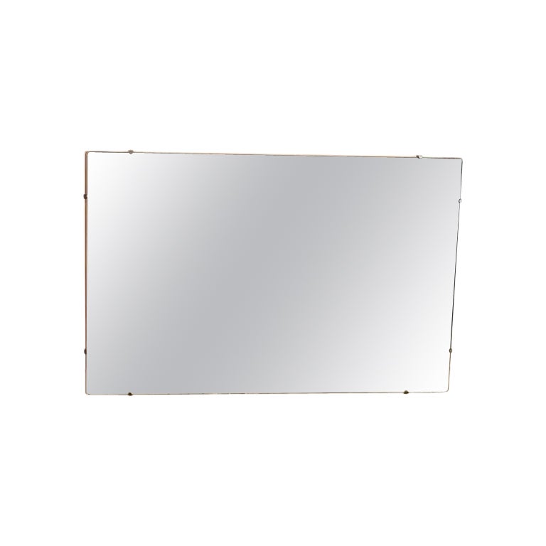 Mid-Century Modern Wall Mirror, Circa 1950s