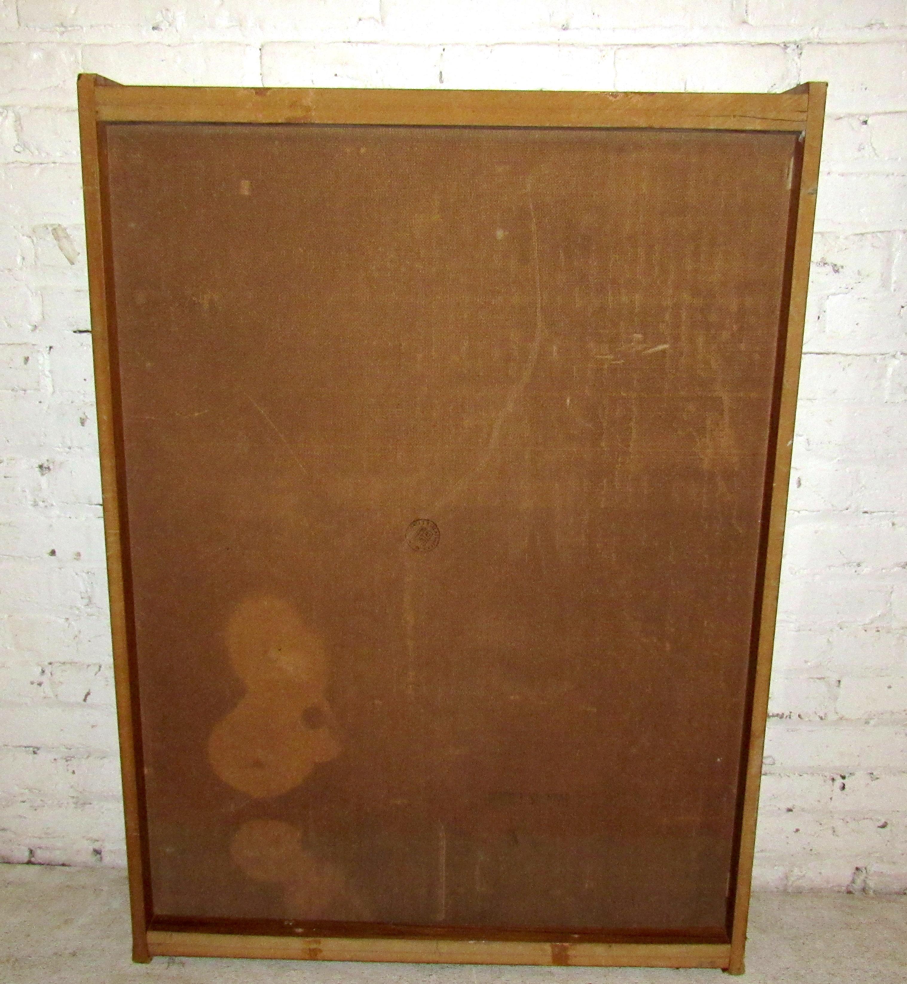 Mid-Century Modern Wall Mirror For Sale 3